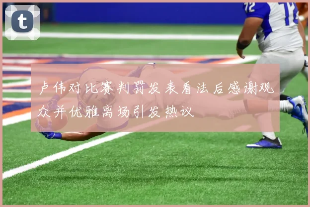 卢伟对比赛判罚发表看法后感谢观众并优雅离场引发热议